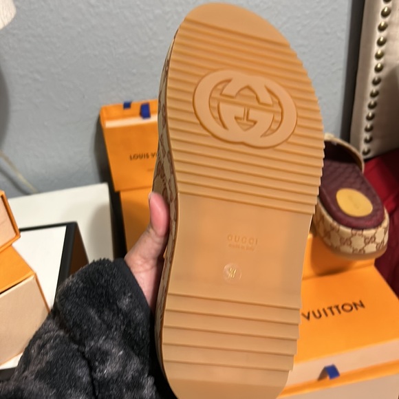 Gucci slides GG Canvas size 37 (7) - Picture 9 of 10